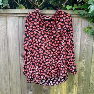 Ganni Floral Blouse